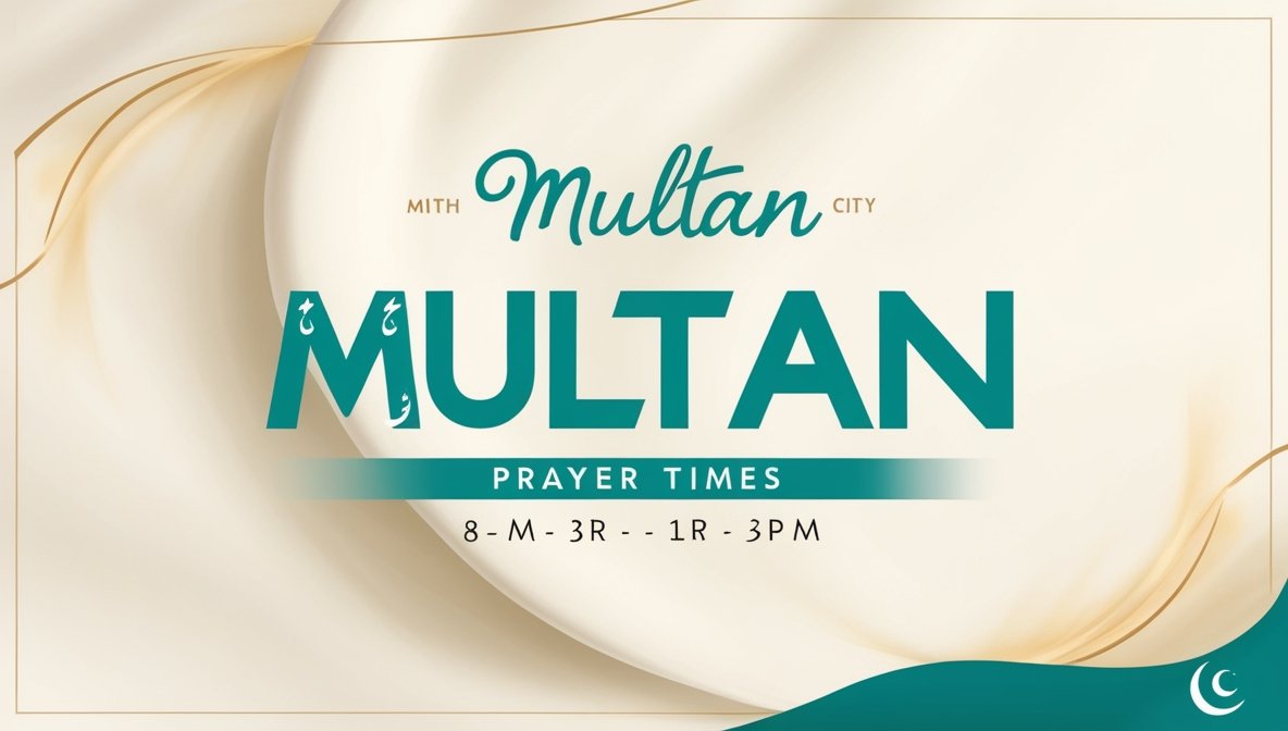 prayer time - salah time Multan city