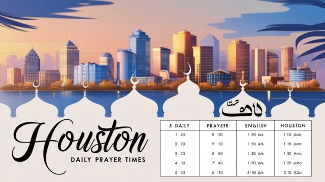 prayer times - salah time Houston