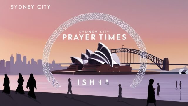 prayer times - salah times sydney city